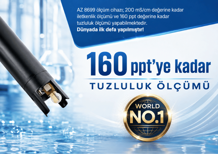 az8699 prob tuzluluk ölçümü 160 ppt