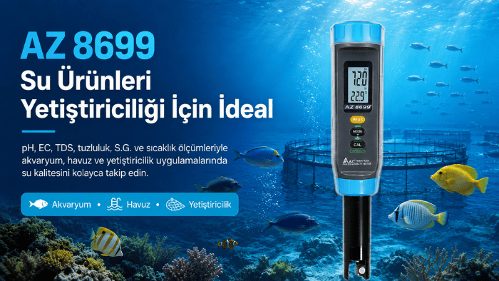az 8699 su kalite ölçer