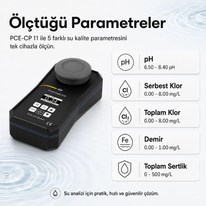 pce-cp 11 parametreler