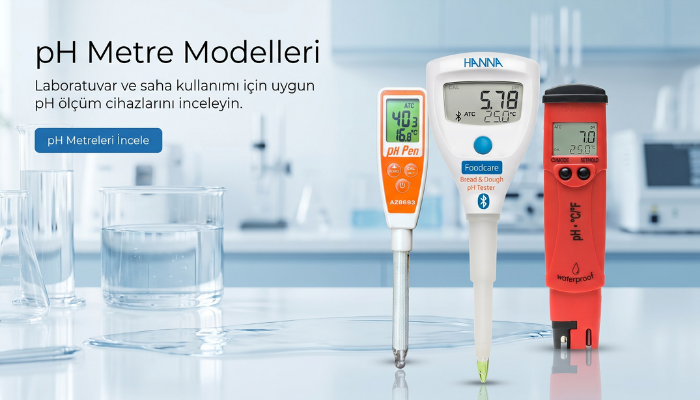 pH metre modellerini inceleyin