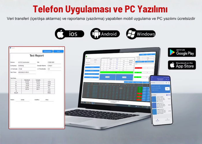 ls172 pc ve telefon yazılımı